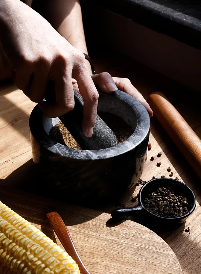 MORTAR AND PESTLE SET