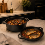 2-IN-1 CAST IRON DUTCH OVEN
