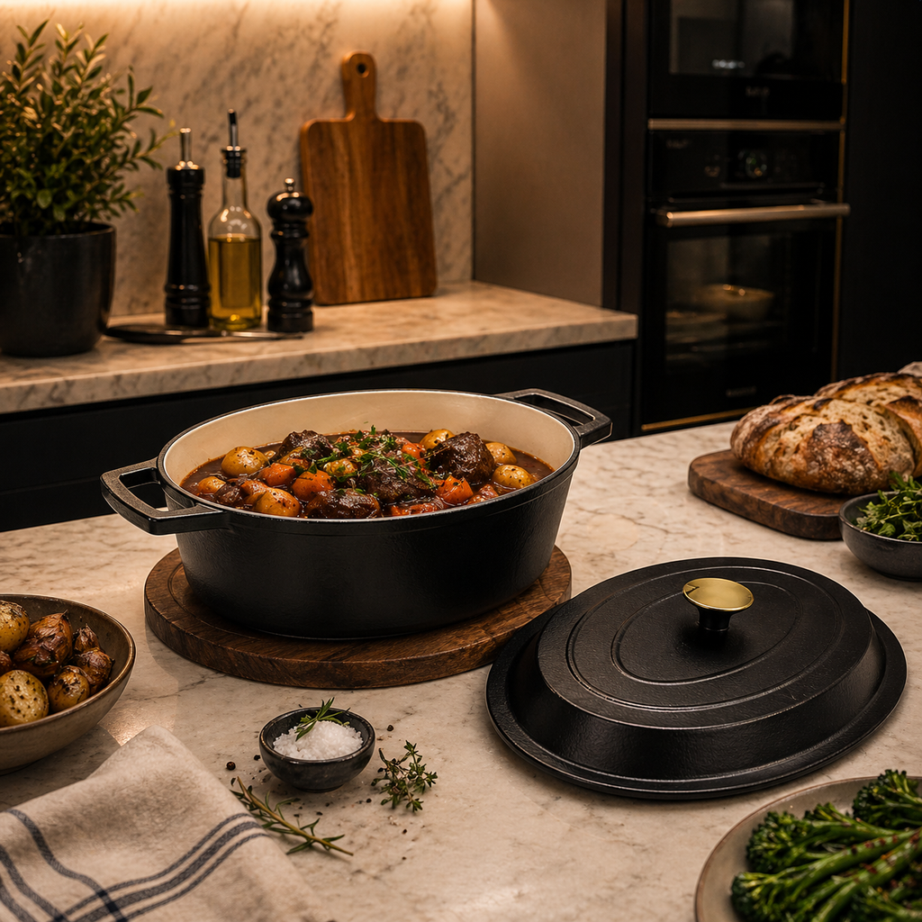 6.6QT OVAL DUTCH OVEN
