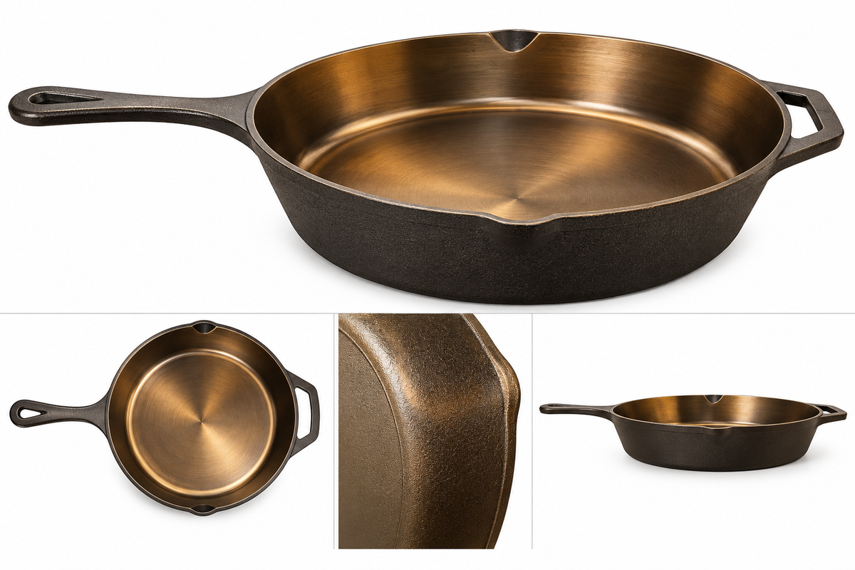 NO.12 SKILLET-POLISHED CAST IRON