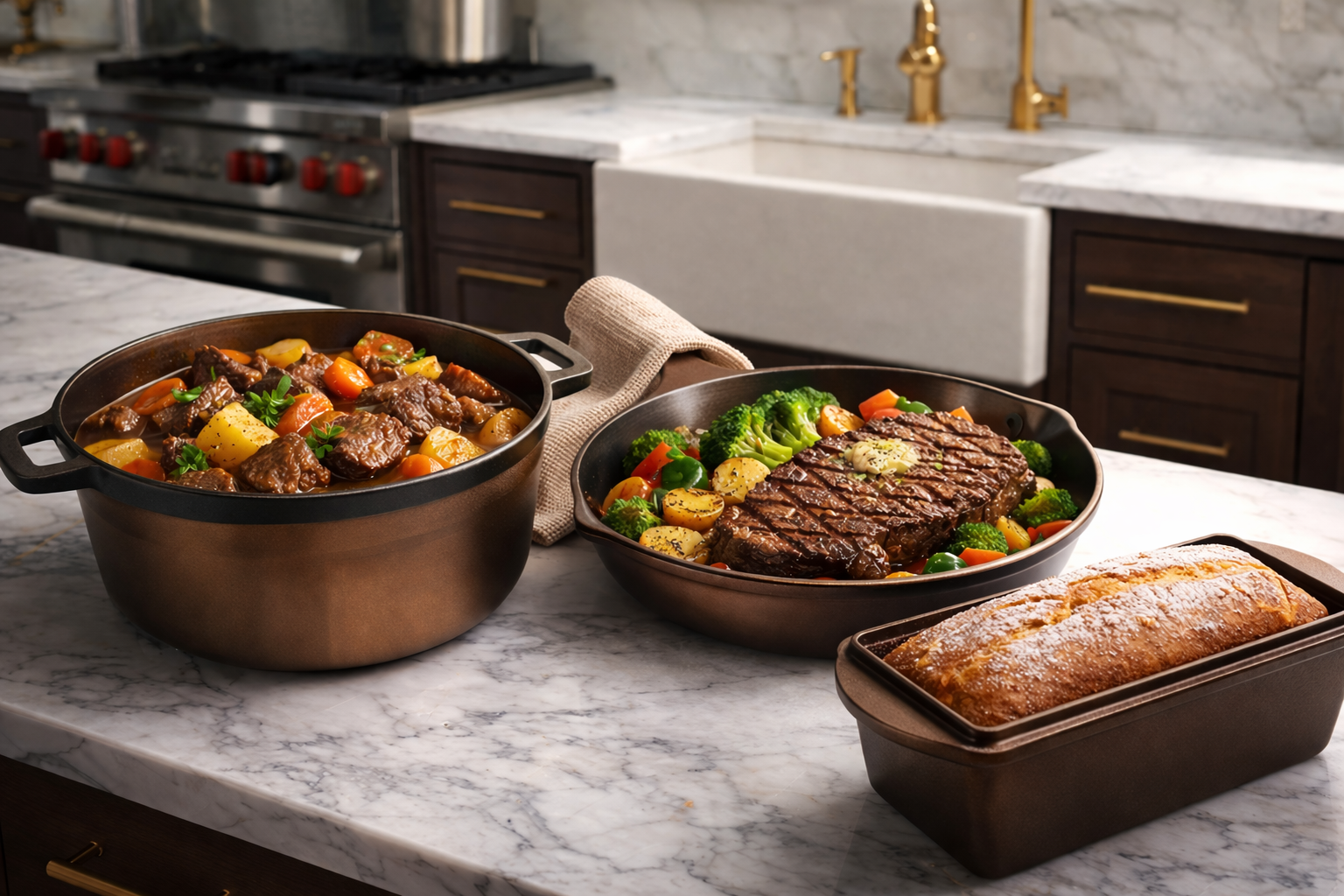 Polished Cast Iron Collection